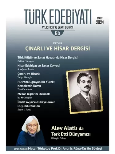 Türk Edebiyatı Mart 2024 Kolektif