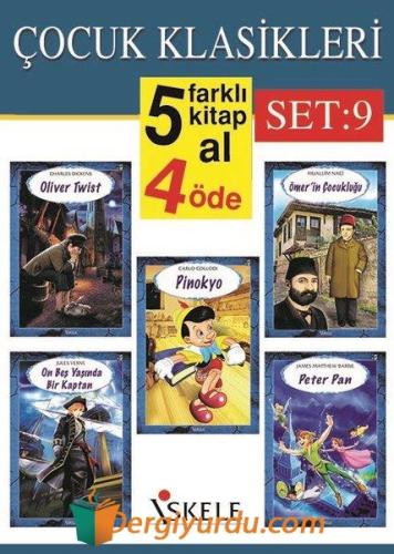 Çocuk Klasikleri Set 9 - 5 Kitap Takım Kolektif