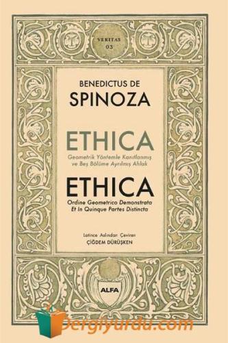 Ethica (Latince - Türkçe) (Ciltli) Benedictus de Spinoza