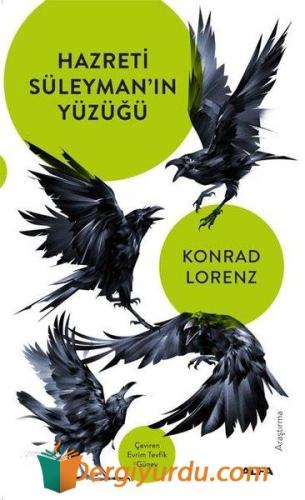 Hazreti Süleyman'ın Yüzüğü Konrad Lorenz