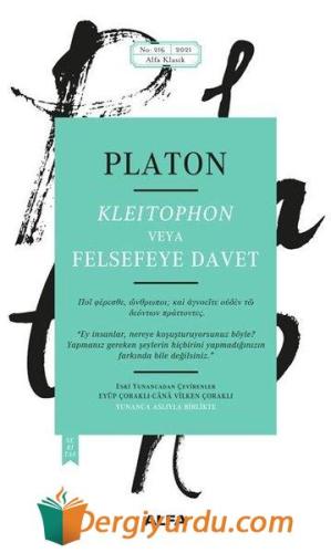 Kleitophon veya Felsefeye Davet Platon