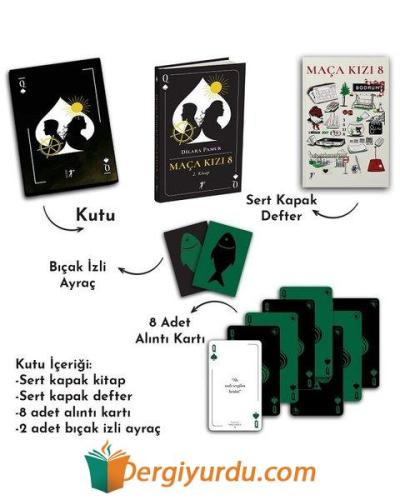 Maça Kızı 8 - 2.Kitap Seti - Kutulu (Ciltli) Dilara Pamuk