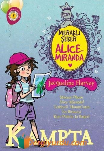 Meraklı Şeker Alice Miranda Kampta Jacqueline Harvey