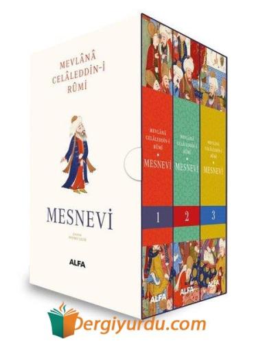 Mesnevi Seti - 3 Kitap Takım - Vuslatın 750. Yılı - Kutulu (Ciltli) Vl