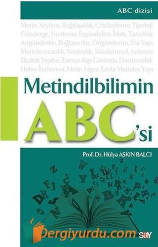 Metindilbilimin ABC'si Hülya Aşkın Balcı