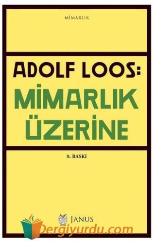 Mimarlık Üzerine Adolf Loos