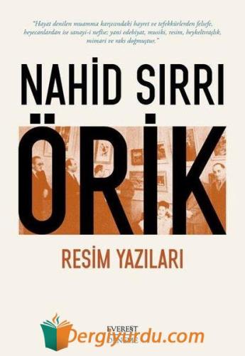 Resim Yazıları Nahid Sırrı Örik