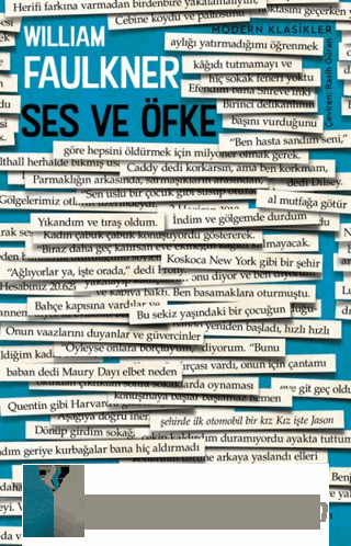 Ses ve Öfke William Faulkner