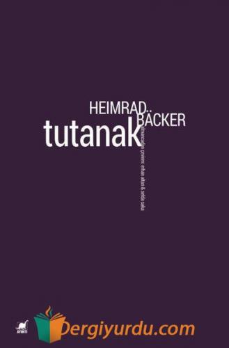 Tutanak Heimrad Backer